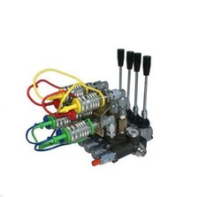 NEW Hydraulic Monoblock spool Valve 4 spool 40 l/min MF Custodia JOHN DEERE