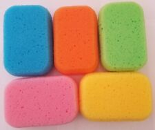 3 x Rectangular Bath Sponges -