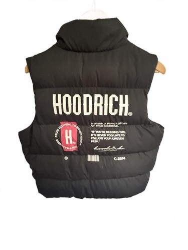 Hoodrich black puffer - black, gilet