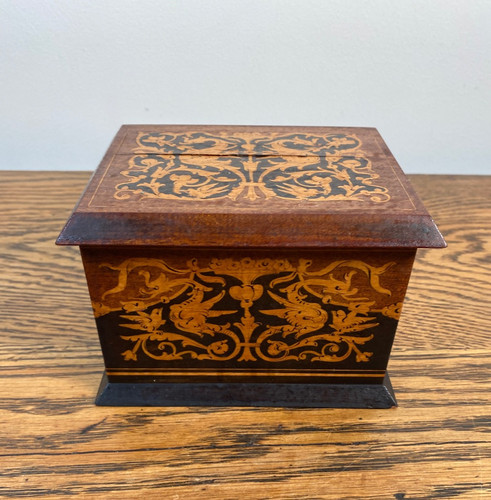 Antique sorrento ware inlaid - antique,