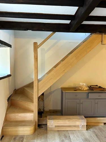 Shaped indoor wooden - l-shaped,