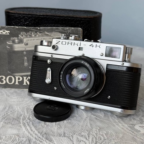 Zorki rangefinder camera - 4k,