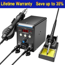 2 In 1 Soldering iron Station