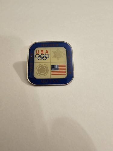 Usa olympics vintage pin - usa,