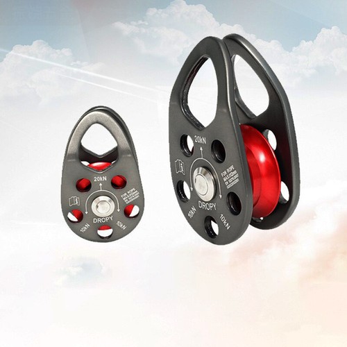 Rock climbing pulley aluminum - climbing,