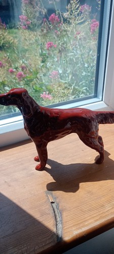 Beswick ceramic red - beswick, dog