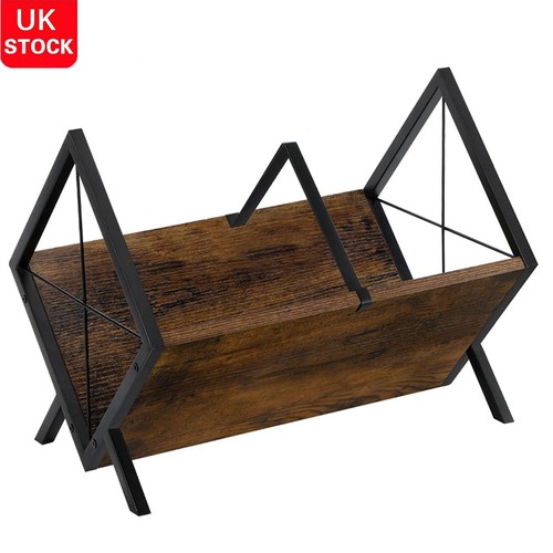 Wood record storage - wood, holder