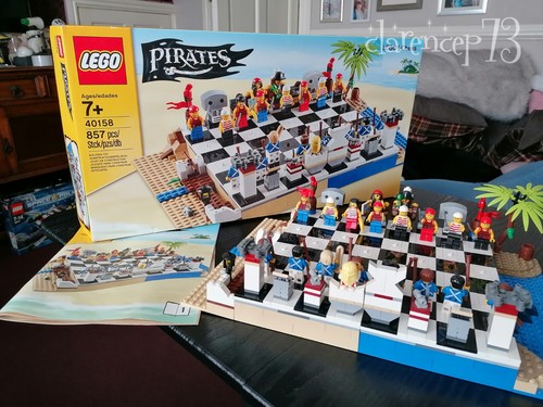 Rare lego pirates chess set - pirates,