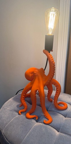 Octopus table lamp - table,