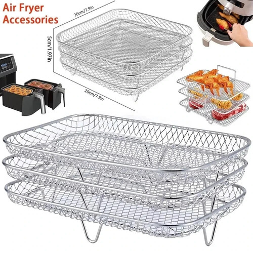 Air fryer rack stackable - air,