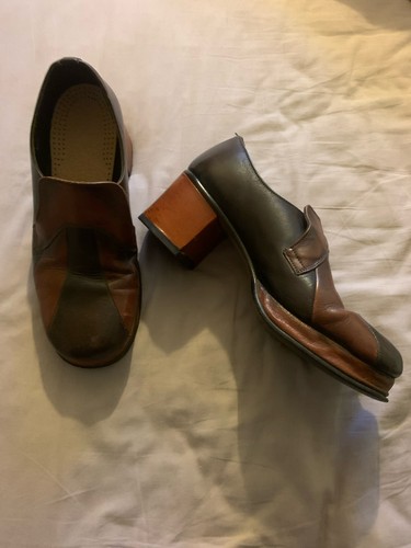 Vintage 1970 brown leather - vintage,
