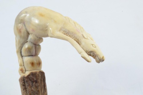 Sheffield hand carved antler - sheffield,