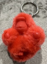 Kipling monkey keyring charm