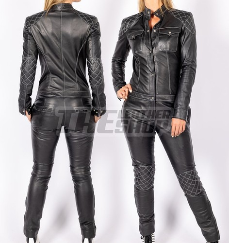 Leather jumpsuit for women - for,