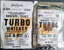  Turbo Whisky Yeast & TURBO