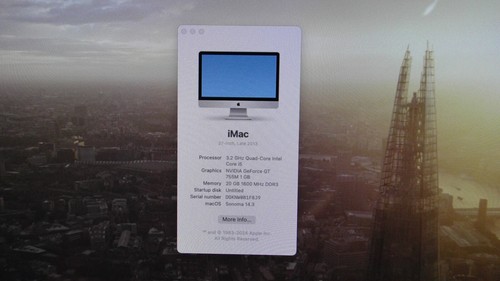 Mac late 2013 - mac, 27"
