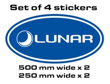 LUNAR OVAL Set of 4
