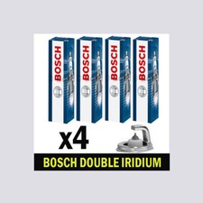 4x Bosch Iridium Spark Plugs