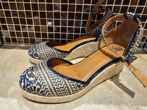 Mantaray espadrille wedges - mantaray,