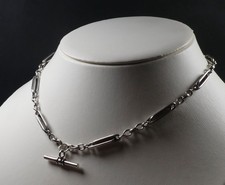 Trombone Link Albert Necklace