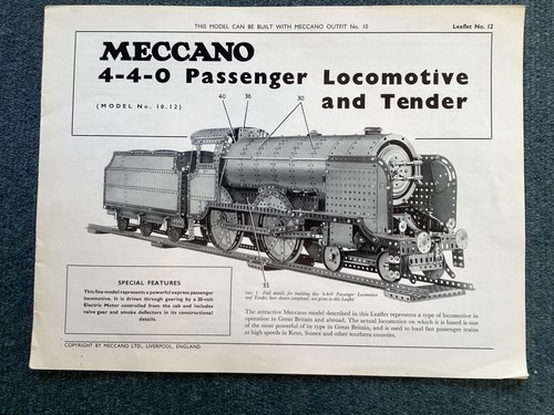 Vintage meccano 4 0 - meccano, ,4,4,0