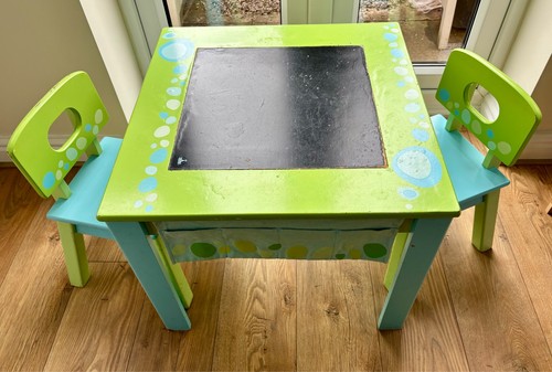 Children table and chairs - table,