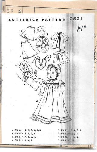 Pattern make layette - pattern, 10