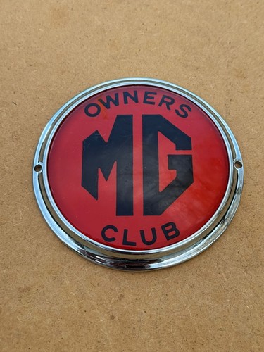 Owners club automobile - mg,