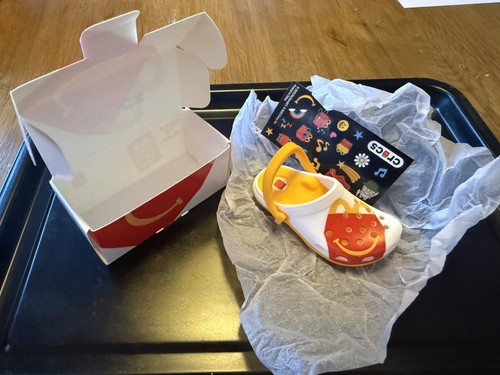 Mcdonald happy meal crocs - mcdonald's,