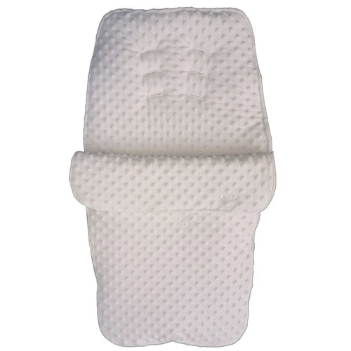 White cuddlesoft dimple fleece - white,