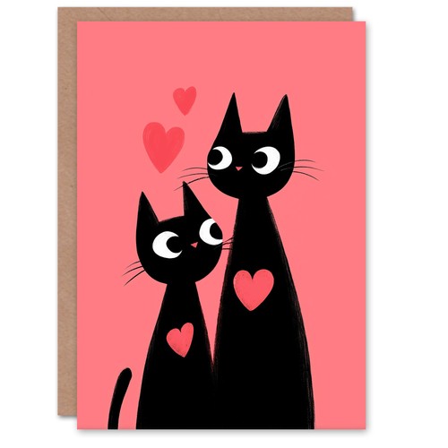 Black cat lover kittens - black, in