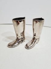 Pair Of Silver plated novelty