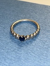 Pandora September  Birthstone Ring Size 50 lab created 