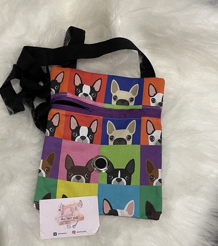 Dog walking bag crossbody - walking,
