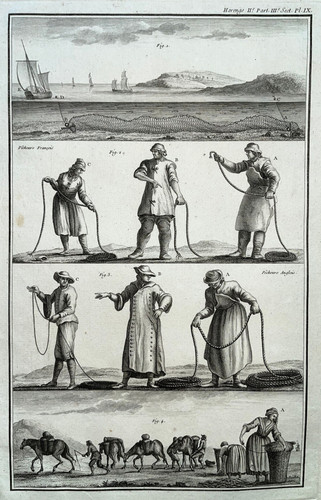 Nets ropes herrings fishing - ropes,
