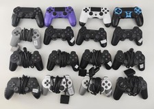 16x Playstation 1 2 3 4 Dualshock Controllers JobLot Faulty Ps1 Ps2 PS3 Ps4