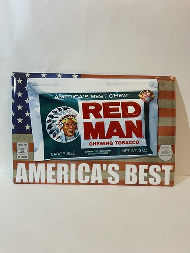 Red man embossed chewing - man,