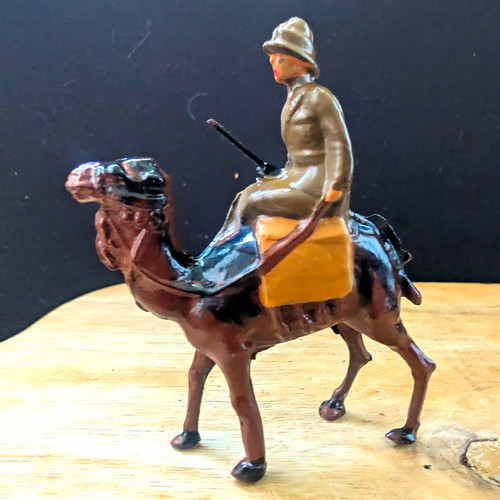 Vintage lead toy soldier - vintage,