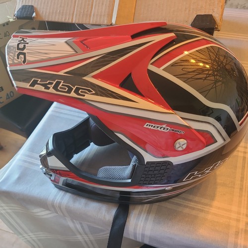 Motorbike helmet kbc used - mx/motorbike,