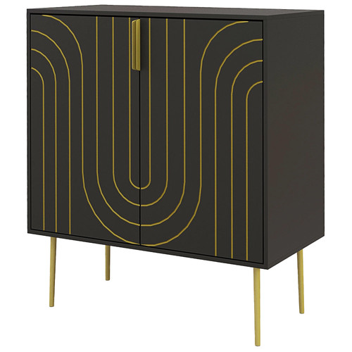 Art deco sideboard cabinet - art,
