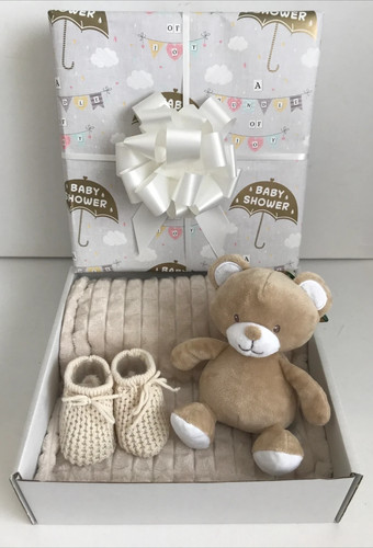 Unisex baby gift hamper basket - gift,