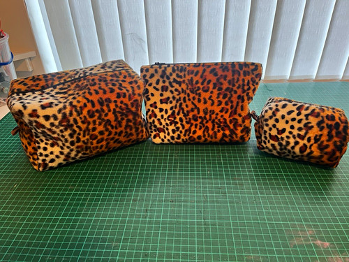 3pc leopard print make - 3pc,