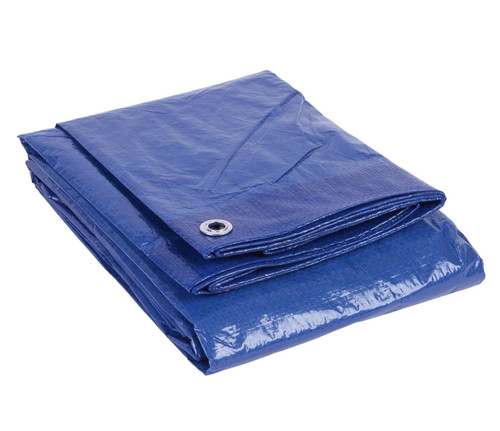 Blue tarpaulin 10ft - tarpaulin, x