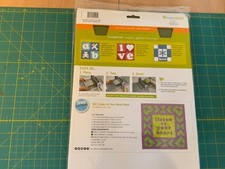 accuquilt go fabric cutting dies lower case alphabet VGC, set of 2 