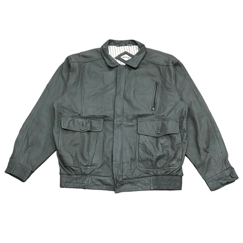 Leather bomber jacket mens - bomber,