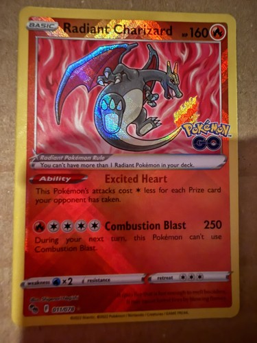 Pokémon tcg radiant charizard - tcg,
