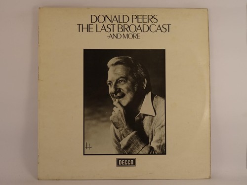 Donald peers last broadcast - broadcast, &