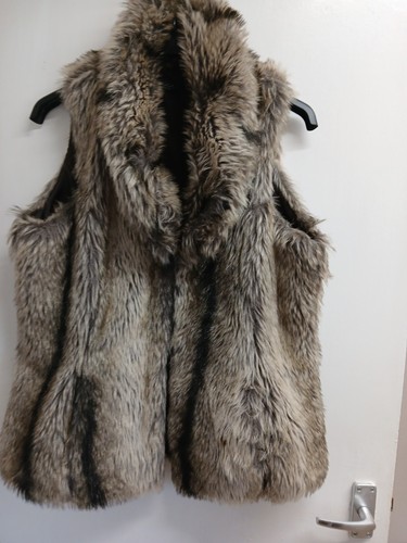 Women faux fur - women's, gilet