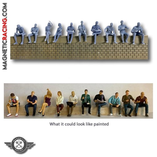 Scale model sitting - 1/32,