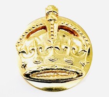 Badge Metal Crown WO2 shank